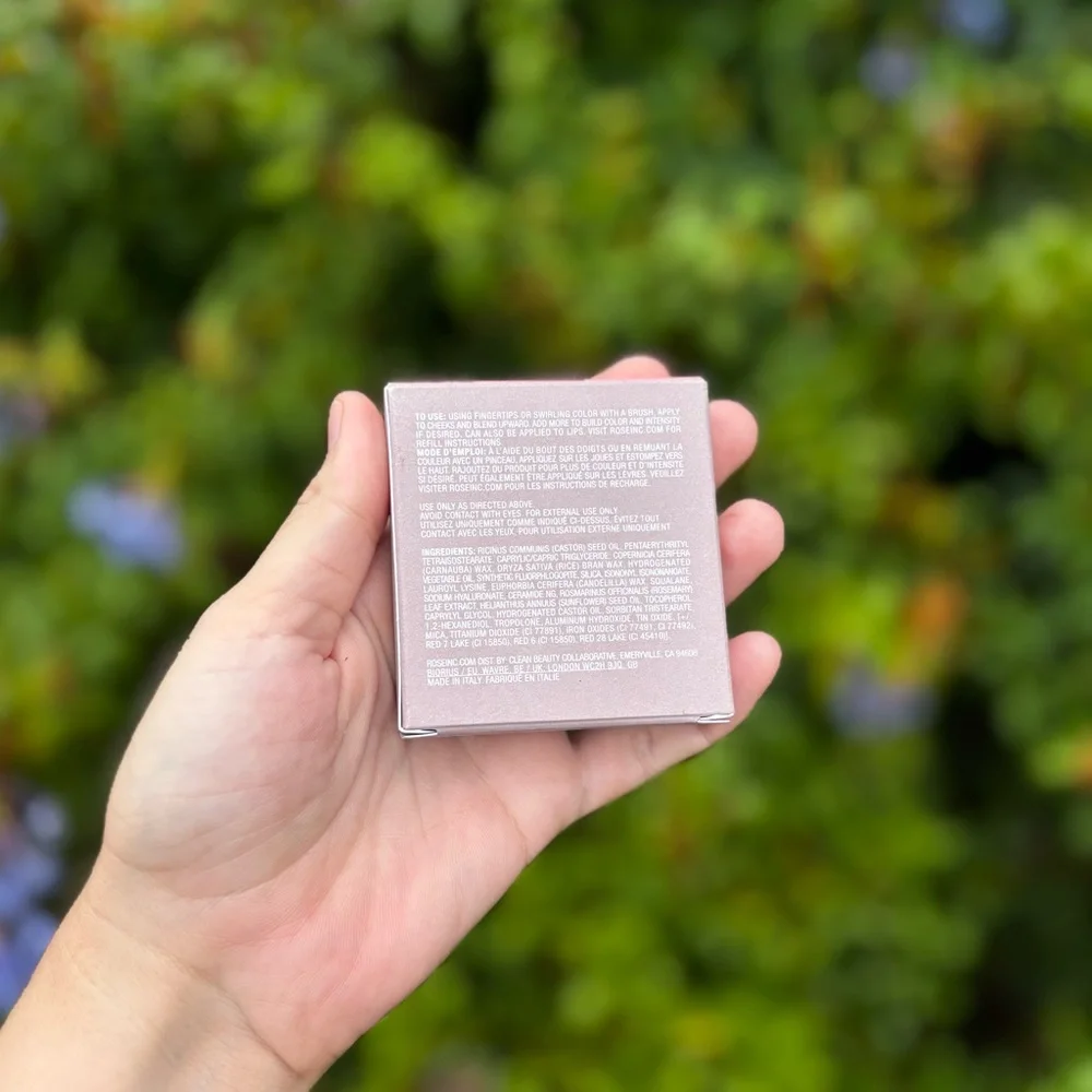 BNIB Rose Inc Blush • Hydrangea